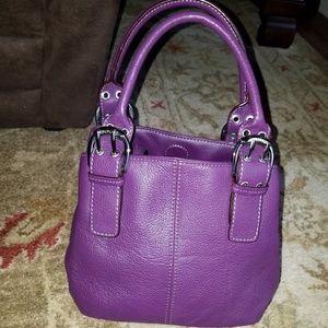 Tignanello small leather tote